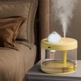 thumbnail image 1 of Xihbxyly Humidificador Usb Amarillo, Vapor Frío Silencioso, Luz Nocturna Led, Fácil de Limpiar, Portátil para Oficina, Dormitorio y Viajes, Hidrata La Piel, Capacidad de 800 Ml, Diseño Compacto, 14,1, 1 of 7