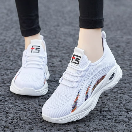 

Gubotare Walking Shoes Women Sport Women s Empire Rock Around Fashion Sneaker White 6.5