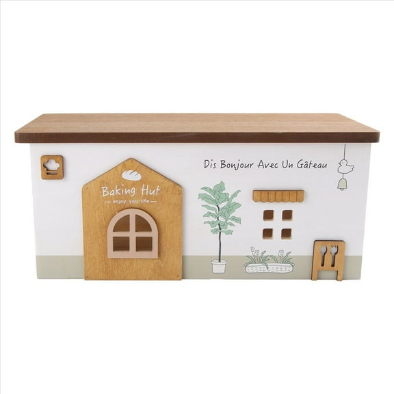 Rollbacks & More Cable Management Box, Wood Extension Cord Organizer, Handmade Power Strip Box for TV Computer Wire USB Hub System