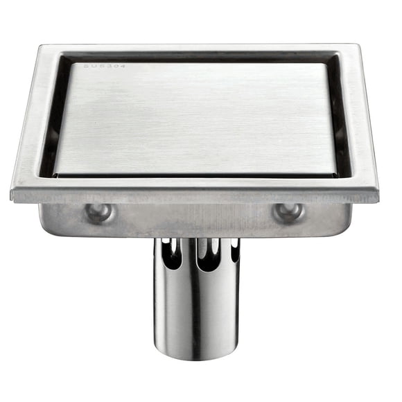 Billuyoard Filtro de drenaje de suelo de acero inoxidable, escurridor de pelo antibloqueo, accesorio de drenaje para fregadero, para el hogar, baño, cocina Accesorios de baño Tipo 2 Billuyoard HA071200-02