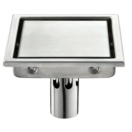 

Stainless Steel Floor Drain Filter Anti-blocking Hair Catcher Drainer Sink Draining Accessory for Home Bathroom Kitchen Type 1