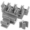 thumbnail image 3 of 24 Pcs Pince de Montage en Plastique en Forme de U pour Coussin de Siège de Toilette pour Fauteuil Roulant Commode Composants de Chaise Usage Quotidien, 3 of 8