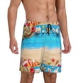 thumbnail image 2 of Fotbe Boards and Beach Pantalones Cortos de Pijama para Hombre, Ropa de Dormir, Pantalones de Pijama Cortos para Hombre-X-Large, 2 of 6