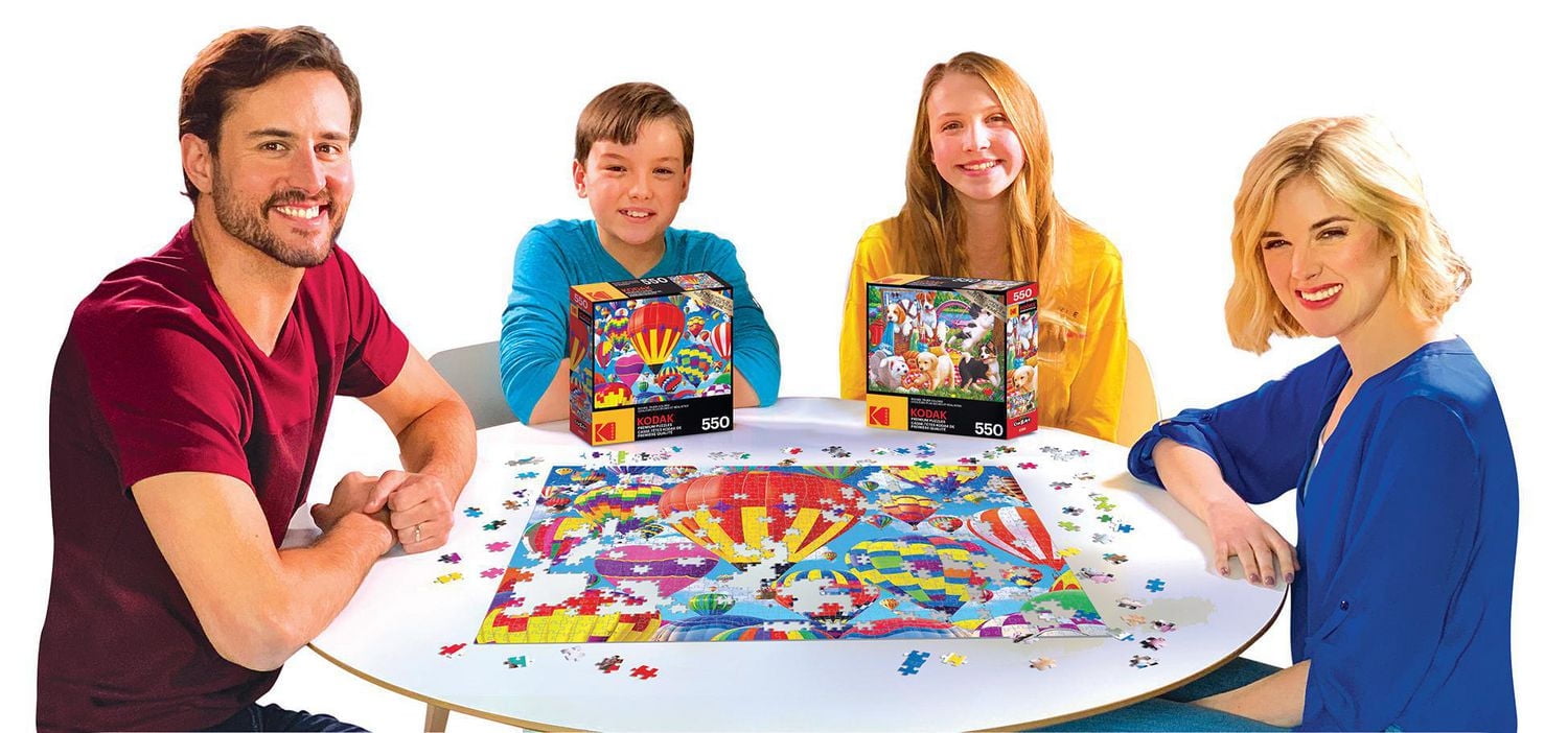 Puzzle Kodak 550 pièces - Montgolfières Casse-tête Kodak Prem 550 pièces