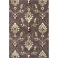 thumbnail image 1 of HomeRoots 353170 20 x 31 in. Polypropylene Plum Area Rug, 1 of 1