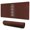 Brown Silver Football, variant on Long Mouse Pads for Desk,Colorful Cute Sports Balls Pattern Desk Mats on Top Of Desks, Desk Mouse Pad Extra Large with 3mm Non-Slip Base and Stitched Edge for Gaming,Office,Work,Home 31.5"x11.8"
