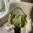 thumbnail image 2 of Green Green Polyester Casual Tote Bag Stylish Shoulder Crossbody For Women, 2 of 6