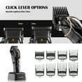 thumbnail image 3 of Professional Hair Clipper for Men, Barber Hair Clipper Set, High Torque Brushless Motor with DLC Coated Ceramic Blade, Mens Cordless Hair Clippers Set for Barbers （Black）, 3 of 7