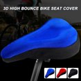thumbnail image 1 of Fundas para asiento de bicicleta Funda de cojín de silicona con memoria para bicicleta Suave, 1 of 7