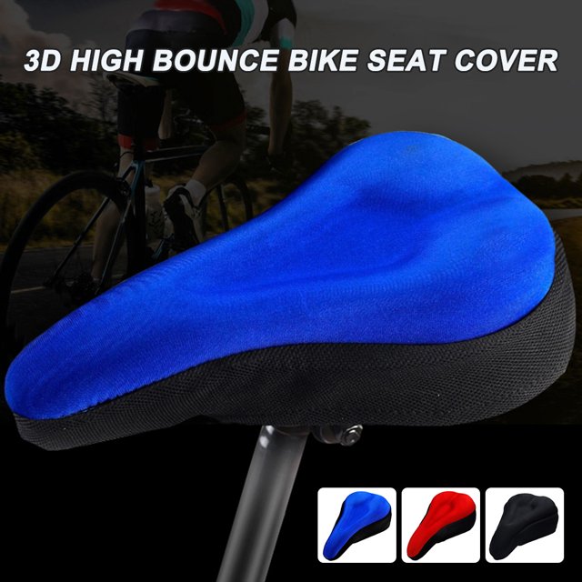Fundas para asiento de bicicleta Funda de cojín de silicona con memoria para bicicleta Suave
