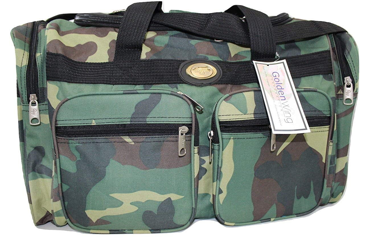 22" Camo Duffel Bag By Goldenwing