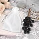 thumbnail image 1 of Jabón de uva en una cuerda con forma de racimo de uvas, de jabón colgante, decoración de regalo, jabones de baño hechos a mano para mujeres y Negro 20 piezas, 1 of 8