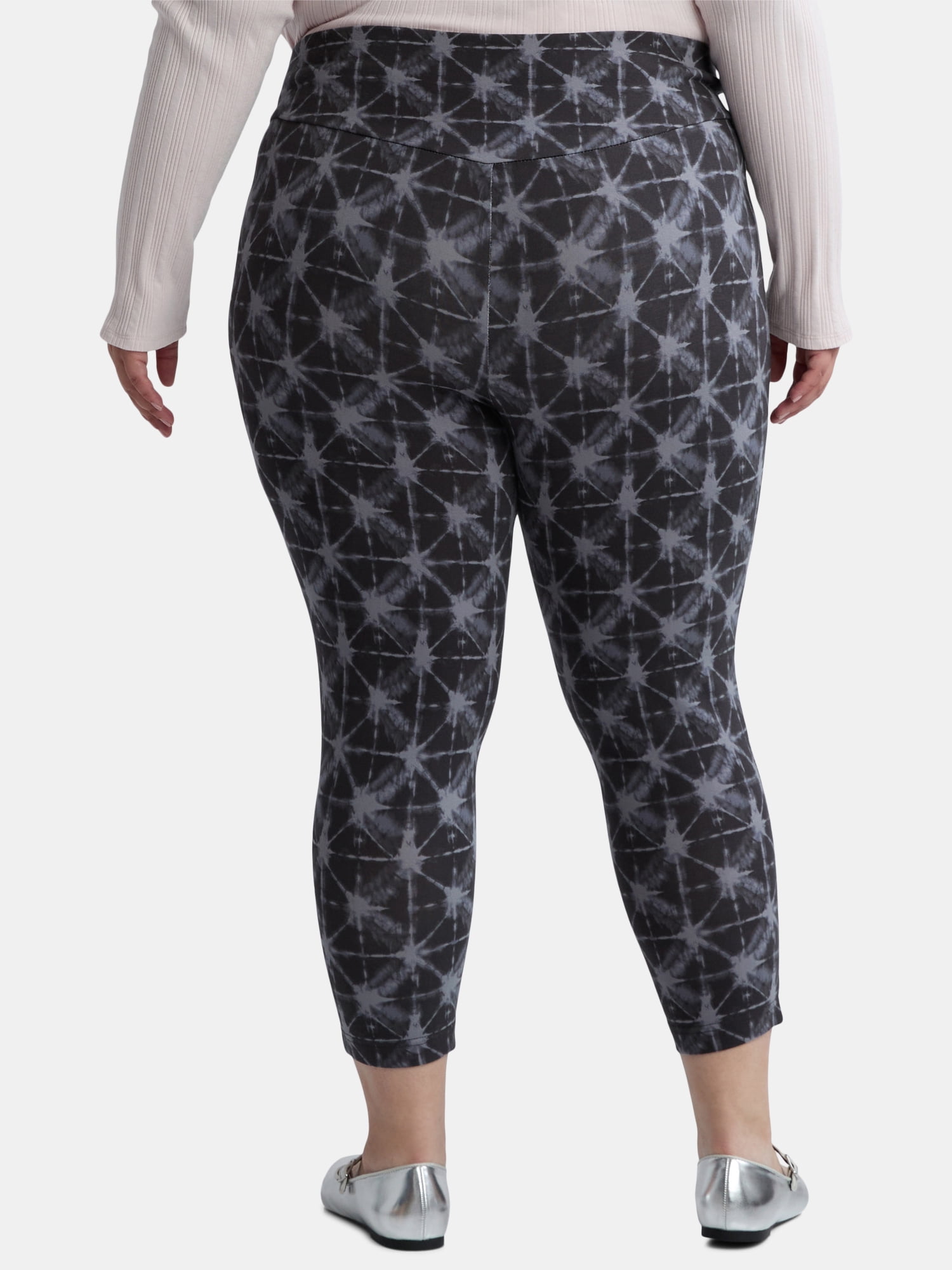 Terra & Sky Women's Plus Size Capri Legging, Sizes 0X-4X