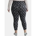 thumbnail image 5 of Terra & Sky Women's Plus Size Capri Legging, Sizes 0X-4X, 5 of 5