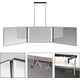 thumbnail image 2 of 360 3 Way Mirror with LED, Foldable Shaving Mirror, Height Adjustable Makeup Mirror, Vanity Mirror, Makeup Mirror, Trifold Mirror for Shaving, Styling, 2 of 5