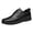 Black, variant on Dress Shoes for Men Fall Fashion Casual Leather Lace up Pointed Toe Business Office Formal Oxfords Slip on Loafers Dressy Sneakers Black Size 8