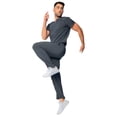 thumbnail image 5 of Urbane Performance Four-Pocket Cargo Scrub Pants for Men: Modern Tailored Fit, Tapered Leg Medical Scrub Pants 9254, 5 of 9