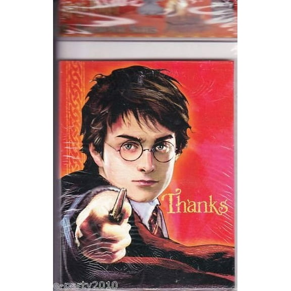 Harry Potter 'Goblet of Fire' Thank You Notes w/ Env. (8ct)