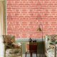 thumbnail image 4 of 0.45x10m Red Brick Look Self Adhesive Wallpaper, PVC Thickened Vinyl Durable Waterproof Wallpaper, Red Vintage Brick Wall Paper Decoration, 4 of 5