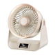 thumbnail image 2 of Ventilador de mesa con temporizador, ventilador portátil recargable, diseño moderno y potente flujo de Blanco, 2 of 9
