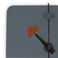 thumbnail image 2 of Maykoosh Rustic Romance Modern Design Square Silent Non-Ticking Wall Clock, 2 of 5