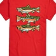 thumbnail image 3 of Instant Message - Northern Trout - Men's Short Sleeve Graphic T-Shirt, 3 of 6
