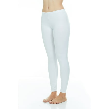 Purple Print Pant Set - Thermajane Womens Thermal Pants Bottoms (White, S)