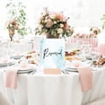 thumbnail image 2 of Koyal Wholesale Teal Watercolor Wedding Signs Bundle Set for Ceremony, Reception Decor Signage, 8.5 x 11", 30-Pack, 2 of 5