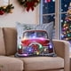 thumbnail image 5 of Almohada LED navideña | Modos de luz intermitente y fija | Decoración navideña de Papá Noel y reno | Funda de cojín decorativa para sofá y dormitorio, 5 of 6