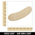 thumbnail image 2 of Vegetable Cucumber Wood Shape Unfinished Piece Cutout Craft DIY Projects - 6.25 Inch Size - 1/8 Inch Thick, 2 of 7
