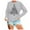 Grey, variant on Arlun Women's Christmas Tree Christian Sweatshirts Funny Religious Printed Hoodless Pullovers Jesus Crewneck Long Sleeve Xmas Casual Tops Loose Cozy Fall Winter Outfits White XL