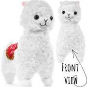 Light Autumn Llama Gifts - Llama Stuffed Animal Plush - Cute Alpaca Gifts Stuffed Animals