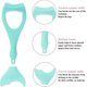 thumbnail image 3 of 3 In 1 Mermaid Mascara Shield Silicone Eyelash Applicator Guard, Mascara Shield For Eyes, Reusable Eye Makeup Tool With Eyeliner Template - RIpj, 3 of 4