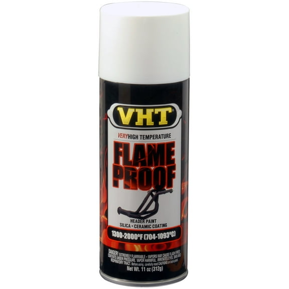 Vht Flameproof Coating,White,11 oz,Aerosol ESP101000