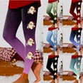 thumbnail image 2 of Zhanying sous-Vêtements Thermiques pour Femmes Durables Amincissants Rehausse-Fesses Coupe Noire Leggings Thermiques Rouges P, 2 of 6