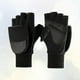 thumbnail image 5 of par de guantes de equitación antideslizantes y gruesos, guantes de trabajo cálidos para exteriores, guantes de forro polar cálidos para hombre, color negro, talla L, 5 of 7