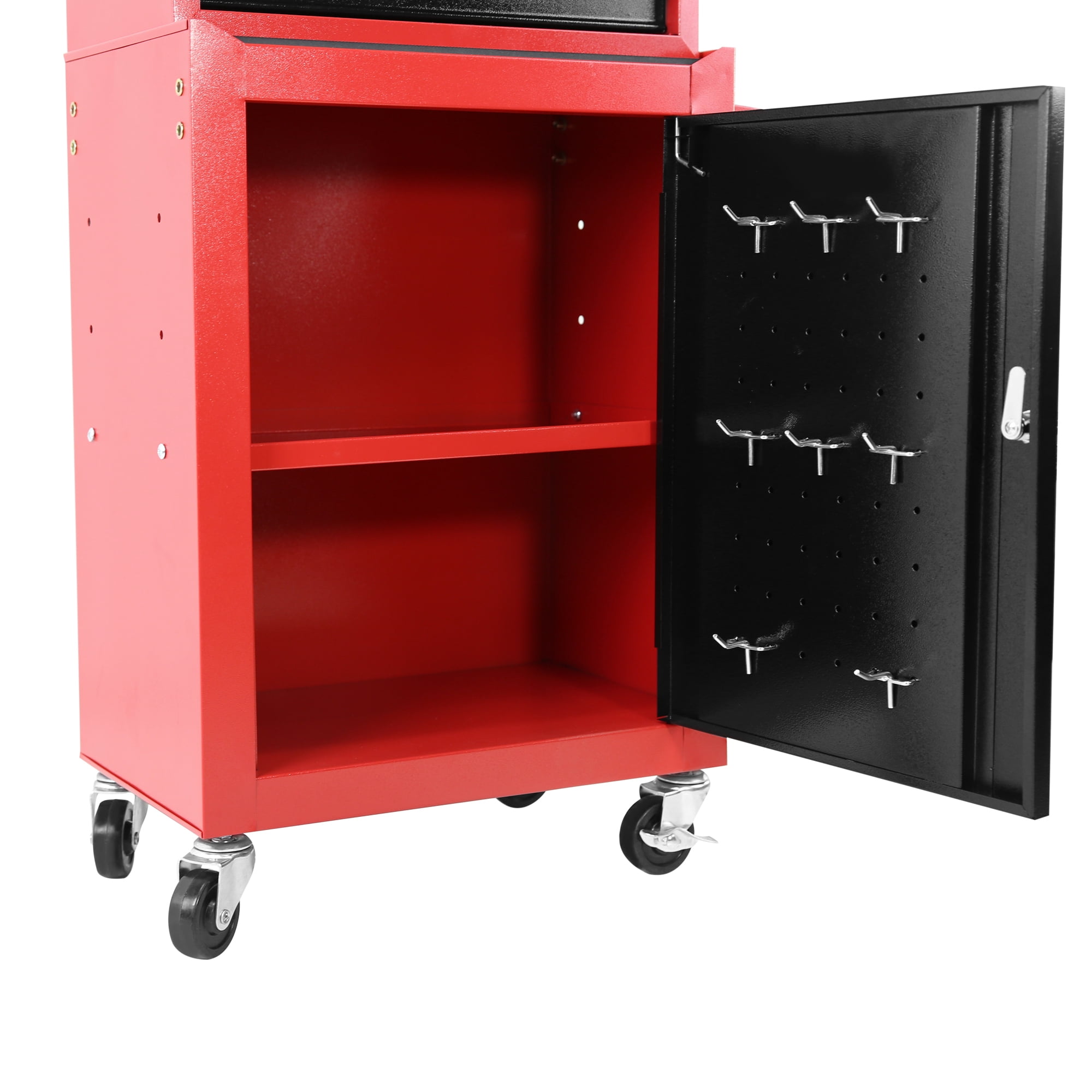 3-Drawer Rolling Tool Chest with Wheels, Tool Chest with Large Storage Cabinet