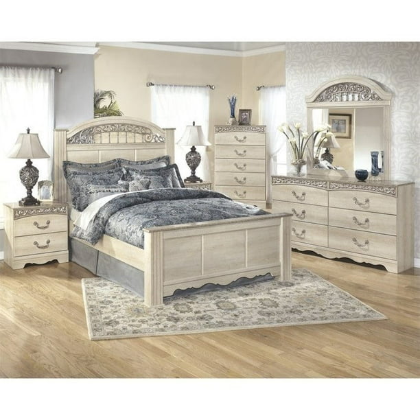 Ashley Catalina 6 Piece Wood King Panel, Ashley Bedroom Sets Queen Size