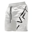 thumbnail image 1 of Gym Short Deportivo Correr Elástico Moda Calidad Lv- Est Bk, 1 of 8
