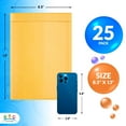 thumbnail image 2 of Yellow Kraft Bubble Mailers, Padded Self Seal Envelopes, 25 Count, 8.5 x 13 in, 2 of 9