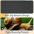 thumbnail image 4 of Snail Square Desk Mat, 8.3x9.8 Inch, Non-Slip Rubber Bottom, Printed, Suitable for Office and Gaming - Gaming Mousepad and Mouse Pad, 4 of 6