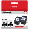thumbnail image 1 of Cartucho de Tinta TECKKIN Negro Compatible con Canon 145 145XL PG-145XL Impresora, 1 of 6
