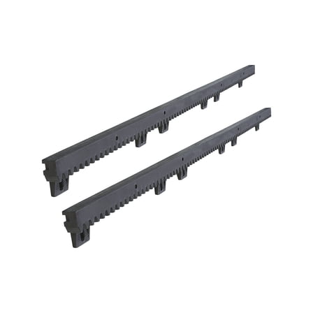 ALEKO Nylon Gear Racks with Metal Insert for Gate Opener (2 Pieces)