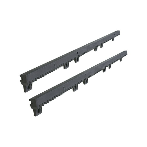 ALEKO Nylon Gear Racks with Metal Insert for Gate Opener (2 Pieces)