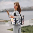 thumbnail image 5 of Travel Duffle Bag Mother's Day Travel Tote Bags Carry on Luggage Waterproof Weekender Bags with Top Handle Adjustable Shoulde Strap for Travel Gym, 5 of 5