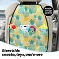 thumbnail image 5 of Kdxio Pineapples1 Print 2 Pack Car Kick Mat Seat Cover Back Protector Mat with Pockets for Organizer Backseat Protector and Storage Anti Kick Pad for Vehicles, 5 of 9