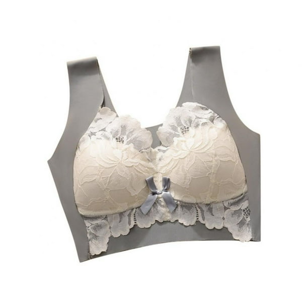 Popvcly Plus Size Women Bra Back Smoothing Push up Bra Full Cup Sexy Lace Bras - Walmart.com