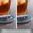 thumbnail image 7 of Thirstystone Coastal Fish Single Round Absorbent Stone Coaster Create Your Own Set, 7 of 7