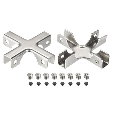 

Glass Fixing Clip 2 Pack for 8-12mm Cross Shaped Glass Combination Fixing Bracket