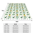 thumbnail image 3 of Salouo St. Patrick's day Print Bed Blankets, Flannel Blanket Comfortable Air Conditioning Blanket Lightweight Blanket for Sofa Bed Travel & Couch-80"x60", 3 of 7